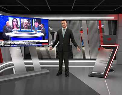 Cenografia Jovem Pan News
